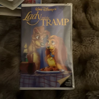 Walt Disney LADY AND THE TRAMP The Classics - Black Diamond 582 VHS 1987 - Image 1 of 4