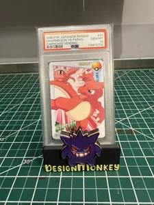 PSA 10 - 1998 JPN BANDAI ANIME COLLECTION #31 CHARMELEON VS PARAS - Bild 1 von 2
