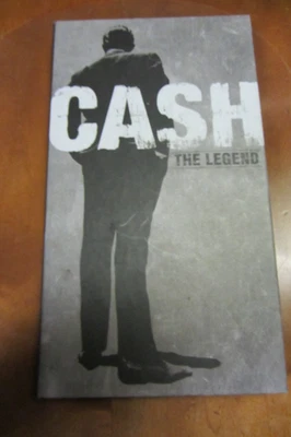 Johnny Cash The Legend 4 cd box set Waylon Jennings Carter Dylan Nelson oop U2 Foto 1 de 4