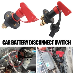 12V Auto LKW Boot Batterie Trennschalter Trennschalter Trennschalter Power Kill Switch 300AMPS - Bild 1 von 10