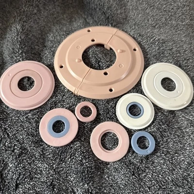 Lote de anillos pop-in entrelazados de fabricantes de pompones exclusivos de Susan Bates de colección Foto 1 de 4