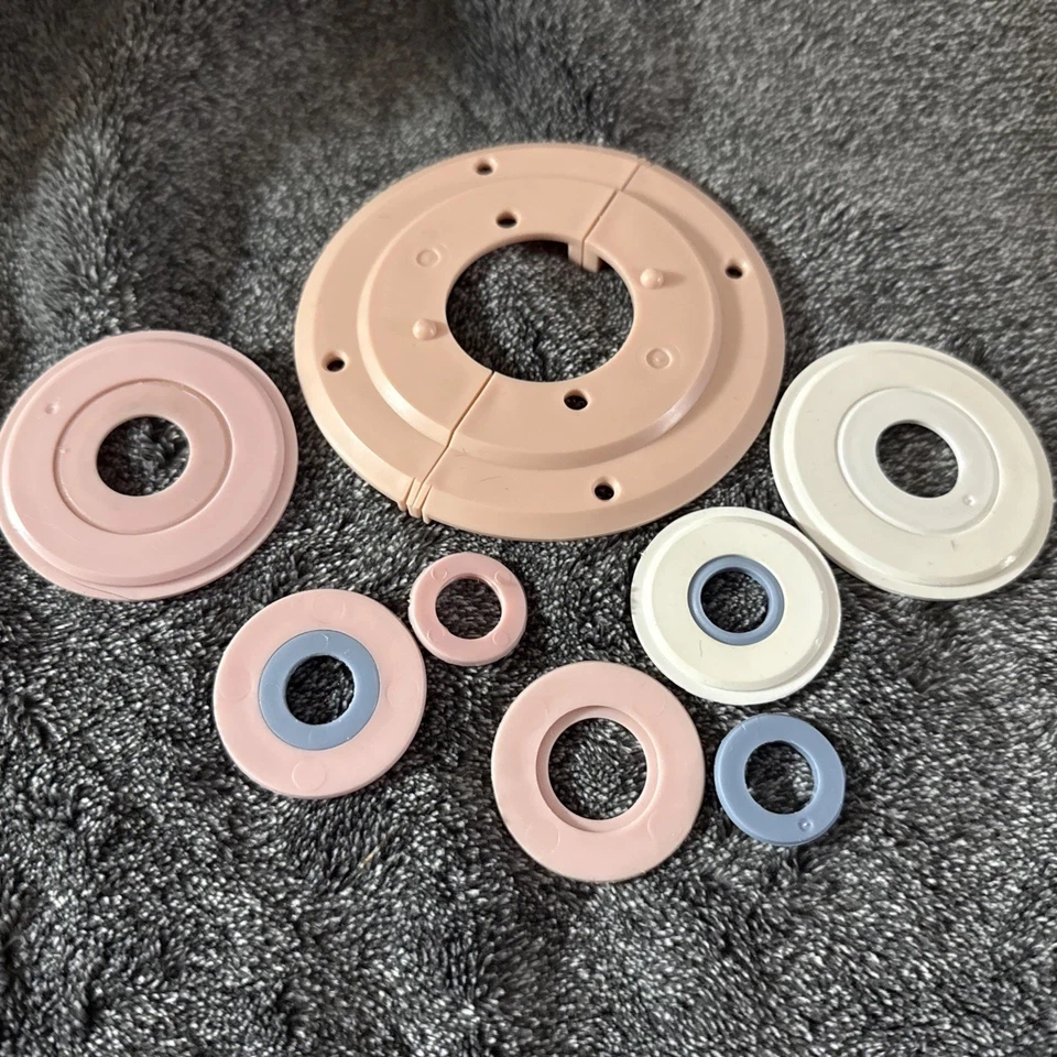 Lote de anillos pop-in entrelazados de fabricantes de pompones exclusivos de Susan Bates de colección Foto 1 de 4