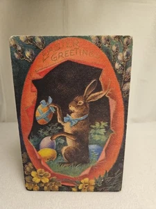 Confezione regalo coniglio pasquale vintage - Foto 1 di 9