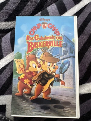 VHS - Chip & Chap - Das Geheimnis von Baskerville / Hologramm-Auflage - Bild 1 von 4