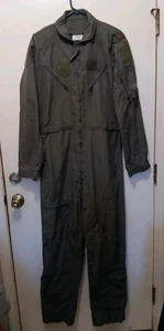 FLIGHT SUIT SUMMER FIRE FRESISTANT ARAMID 40R MAJOR PROPPER USED - Picture 1 of 10