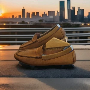 Zapatos planos mocasines sin cordones marrón coñac Rothys The Driver para mujer talla 9,5 - Imagen 1 de 10