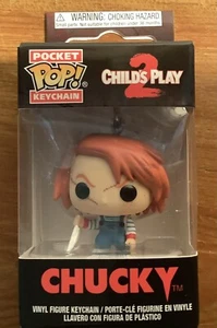 CHUCKY CHILDS PLAY 2 FIGURAS DE VINILO LLAVERO / BOLSILLO POP - Imagen 1 de 2