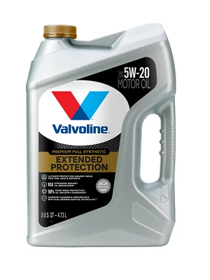 Valvoline Extended Protection Full Synthetic 5W-20 Motor Oil 5 QT - Image 1 of 4