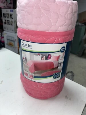 Juego de edredón reversible de microfibra Your Zone Kids, margarita, doble, 2 piezas Foto 1 de 2