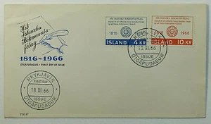1966 Iceland Literary Society 150Yrs Celebrating Icelandic Language & Literature - Picture 1 of 2