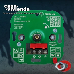 LED-Dimmer, 20-250W, Phasenanschnitt ("RL") - für alle GIRA®-Schalterprogramme - Bild 1 von 1
