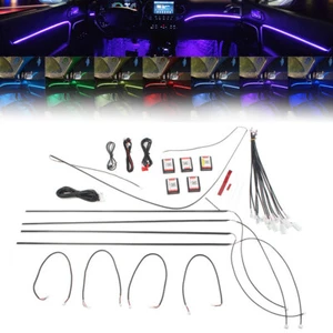 Atmosphäre Lichter Ambient Light Fibre App Musik Steuerung Neonlampe Universal - Picture 1 of 24