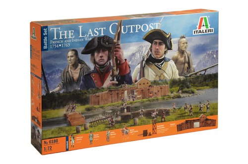 Italeri 6180 - 1/72 Set The Last Outpost - French & Indian War 1754-1763 - Neu