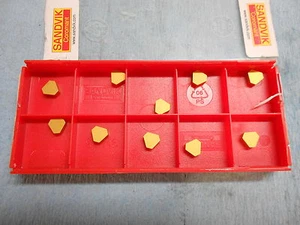 10pcs NEW SANDVIK CARBIDE INSERTS S-TNG.185 3015 K10 *74* - Picture 1 of 2