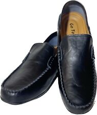 "Go Tour Men's Leather Casual Slip-On Loafers - Size 11M" 👞😎