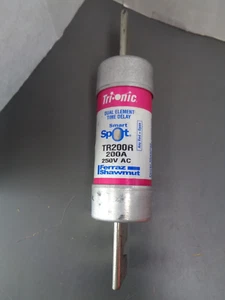 Nice Ferraz Shawmut TR200R Smart Spot FRN-R-200 Amp Fuse 250 Volt - Picture 1 of 3