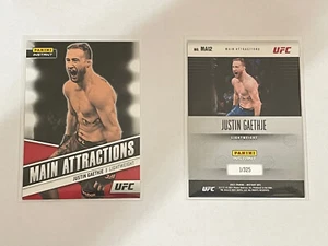 Justin Gaethje 2021 Panini Instant UFC Hauptattraktionen 1/325 #MA12 - Bild 1 von 3