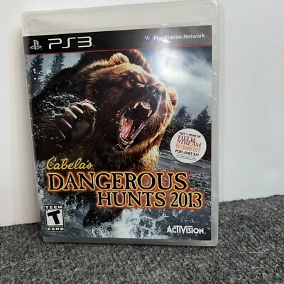 Cabela's Dangerous Hunts 2013 Sony PlayStation 3 PS3 Game Brand New Sealed - Image 1 of 4