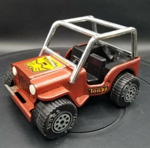 Tonka 810094 Jeep Eagle Copper 6" Pressed Metal Vehicle Vintage Toy Truck - Picture 1 of 8