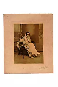 Vintage Parsi Donna Ritratto Famiglia Dubash Bombay Apollo Studio Collezionismo Vecchio - Foto 1 di 5