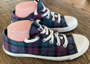 Airwalk Plaid Sneakers Deck Shoes Lace up Women's Size 9.5 EU 42, UK 8 - Picture 1 of 12