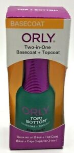 ORLY Two-in-one TOP 2 BOTTOM Basecoat + Top Coat 0.6 oz 