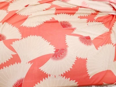 Camiseta de los aficionados asiáticos de tela tejida ropa estampado floral de lycra por yarda  Foto 1 de 4