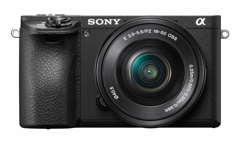 Sony Alpha A6500 24.2MP Digital Camera - Black (Kit with 16-50mm Power Zoom Lens)