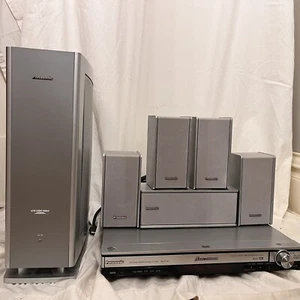 Panasonic SA-HT700 5.1 DVD Home Theater Sound System 6 Speaker W/Cable 250W - Picture 1 of 12