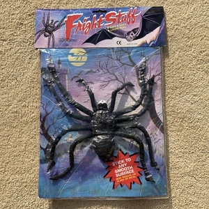 Vintage Halloween Spinne Fensterdeko FRIGHT STUFF NOS OVP 1989 - Bild 1 von 3