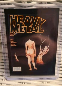 Heavy Metal Magazine Cover Collector Trading Card #31 - Picture 1 of 2