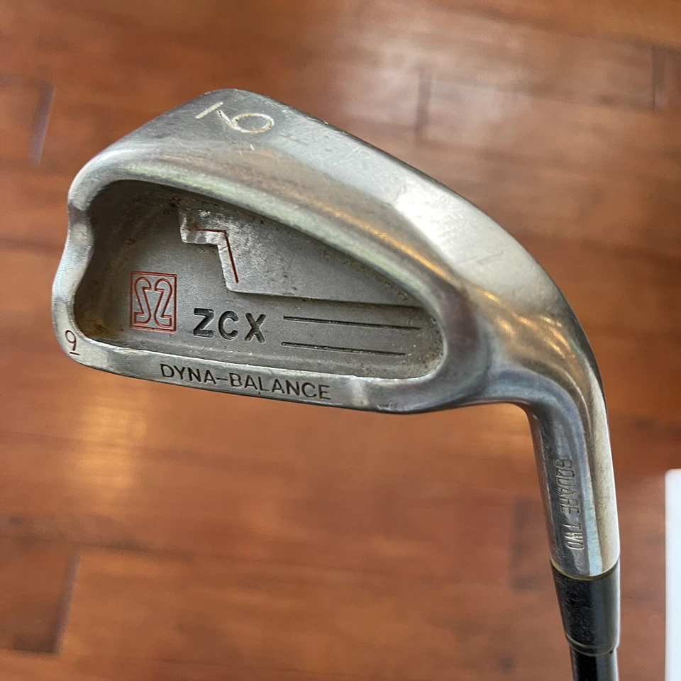 Square Two ZCX 9 Iron Right Handed Novus CFP-57 Carbon Fiber Dyna Balance Golf - Image 1 of 4