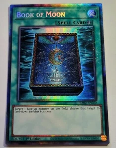 Yugioh! TCG Book of Moon 1.Ed RA02-EN050 Collector's Rare 25th - Picture 1 of 1