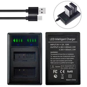 battery charger for Canon EOS 1200D 1300D 2000D 4000D Rebel T3 Kiss X50 LP-E10 - Picture 1 of 9
