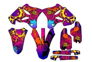 2005-2007 YZ 125 ZANY Pink Senge Graphics Kit Compatible with Yamaha - Picture 1 of 10