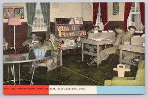 Postkarte mit Schreibstube Armee Luftwaffenstützpunkt Salt Lake City Utah - Bild 1 von 2
