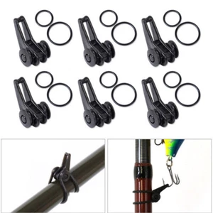 New Fishing Rod Pole Hook Keeper Lure Spoon Bait Holder Tackle B3J8 U2L0 - Picture 1 of 11