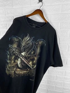 Camiseta Basilisco Dragón Salvaje Vintage - Imagen 1 de 7