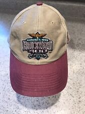 Vintage 1999 Logo Athletic Brickyard 400 Race NASCAR Snapback Hat Indy 500 
