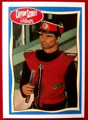 CAPTAIN SCARLET - Card #51 - It's Captain Scarlet! - Topps, 1993, Gerry Anderson - Image 1 of 2