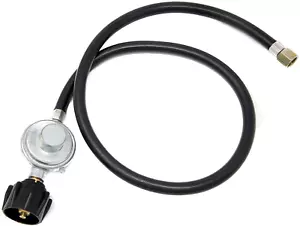 Propane Regulator 3 Feet Universal QCC1 Grill Replacement with 42 inches hose fo - Picture 1 of 12
