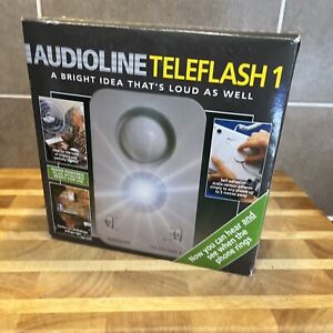 TELEFLASH1 Audioline Telephone Alert System - New Old Stock NEW BOXED