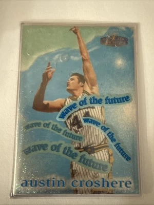 1997-98 Flair Showcase Wave of the Future Austin Croshere #6WF Rookie RC - Image 1 of 4