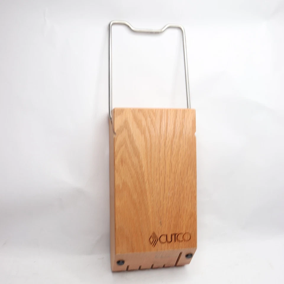 Bloque de madera Cutco Space Saver para juego de cuchillos 1847C - solo bloque Foto 1 de 4