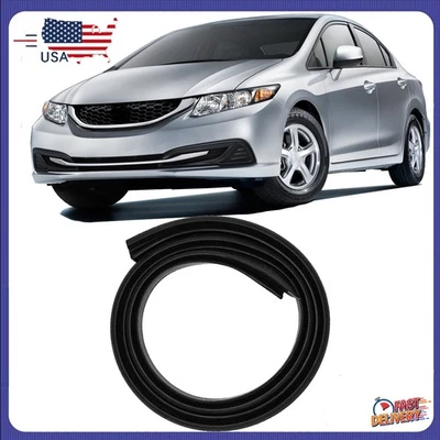 For most Honda Vehicles B-Pillar Door Edge Soundproof Rubber Sealing Strips 2pcs - Image 1 of 4