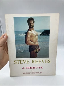 Steve Reeves A Tribute By Milton T. Moore Junior Signed - Bild 1 von 4