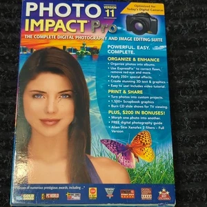 RARE Photo Impact Pro Version 11: The Complete Digital Photo Image Editing Suite - Picture 1 of 6