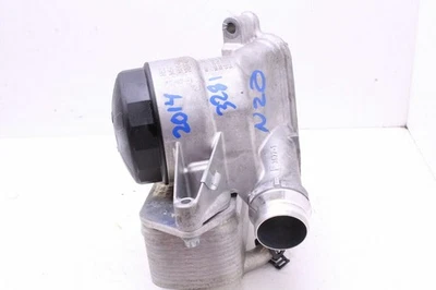 2013-2016 BMW 328i F30 N20 Engine Oil Filter Housing OEM Used Foto 1 de 4