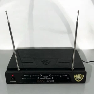 Nady Systems VHF Wireless Rec. ENC Duet Base And Power Cord Only. - Picture 1 of 8