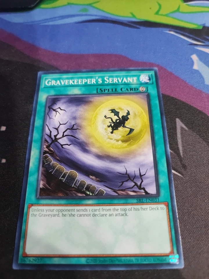 Yugioh! Gravekeeper's Servant - SRL-EN031 - Common - Unlimited 25th Anniversary  - Image 1 of 1